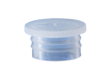 Push cap, natural, suitable for tubes Ø 15.5, 16, 16.5, 16.8 and 17 mm