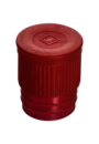 Tampa de pressão, vermelha, adequado para tubos de Ø 15,5, 16, 16,5, 16,8 e 17 mm