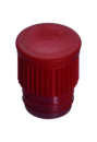Push cap, red, suitable for tubes Ø 15.7 mm