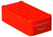 Block Rack D12, Ø opening: 12 mm, 5 x 10, orange