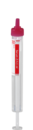 Monovette® Luer Soro, 4,5 ml, tampa vermelha, (CxØ): 92 x 11 mm, com etiqueta de papel