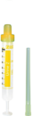 Monovette® Urine, 8,5 ml, bouchon jaune, (L x Ø) : 92 x 15 mm, 64 pièce(s)/sachet