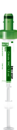S-Monovette® Citrate 3.2%, 1.8 ml, cap green, (LxØ): 75 x 13 mm, with paper label