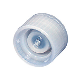 Screw cap, natural, suitable for tubes Ø 15.3 mm