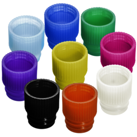 Push cap, colour mix, suitable for tubes Ø 13 mm