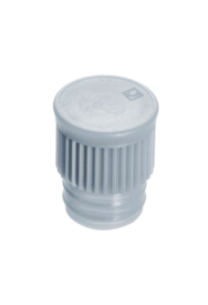 Push cap, transparent, suitable for tubes Ø 15.7 mm