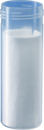 Schutzgefäß, transparent, Bauform: rund, mit Saugeinlage, Länge: 85 mm, Ø Öffnung: 30 mm, ohne Verschluss