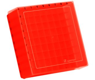 Boîte de conservation, couvercle coiffant, PP, format : 9 x 9, pour 81 récipients