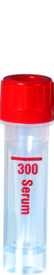 Microvette® 300 Serum CAT, 300 µl, cap red, flat base