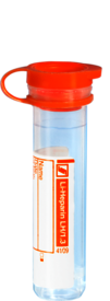 Micro sample tube Lithium heparin, 1.3 ml, push cap, EU