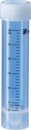 Tube avec bouchon à vis, 30 ml, (L x Ø) : 107 x 25 mm, PP, avec aplat