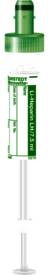 S-Monovette® Heparina de litio LH, 7,5 ml, cierre verde, (LxØ): 92 x 15 mm, con etiqueta de papel