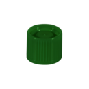 Screw cap, green, suitable for tubes Ø 16-16.5 mm