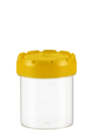 Multi-purpose container, 70 ml, (LxØ): 55 x 44 mm, graduated, PP, translucent