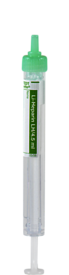 Monovette® Luer Héparine de lithium, 4,5 ml, bouchon vert, (L x Ø) : 92 x 11 mm, avec étiquette papier