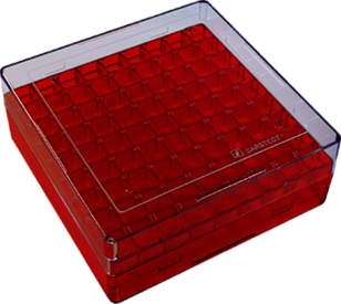 Cryobox, 132 x 132 x 53 mm, format: 9 x 9, for 81 collection tubes