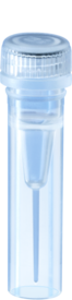 Microtube à vis, 0,5 ml, stérile