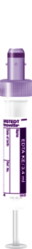 S-Monovette® EDTA K3E, 3,4 ml, bouchon violet, (L x Ø) : 65 x 13 mm, avec étiquette papier