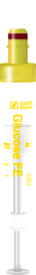 S-Monovette® Fluorid/EDTA FE, 2,7 ml, Verschluss gelb, (LxØ): 75 x 13 mm, mit Kunststoffetikett