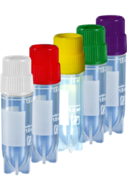 CryoPure tubes, 2 ml, QuickSeal screw cap, colour mix
