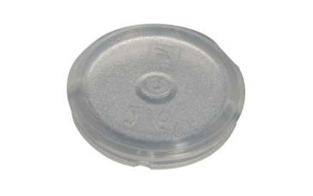 Colour-coded inserts, natural, PP, suitable for screw caps 65.712.xxx