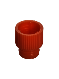 Push cap, orange, suitable for tubes Ø 12 mm