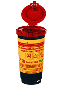 Recipiente de descarte, Multi-Safe twin plus REC, 500 ml, rotulagem de risco biológico