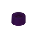 Tapón de rosca, lila, adecuada para tubos 82 x 13 mm