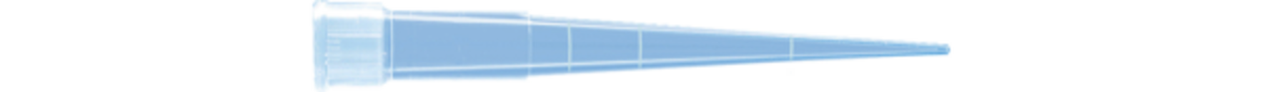 Pointe de pipette, 200 µl, transparent, PCR Performance Tested, 96 pièce(s)/boîte