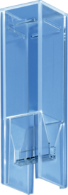 UV cuvette, 2.7 ml, (HxW): 45 x 12.5 mm, special plastic, transparent, optical sides: 2