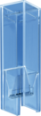 UV cuvette, 2.7 ml, (HxW): 45 x 12.5 mm, special plastic, transparent, optical sides: 2