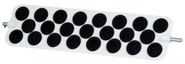 Rotor de plaque, pour 23 tubes Ø 8-12 mm, pour SARMIX® M 2000